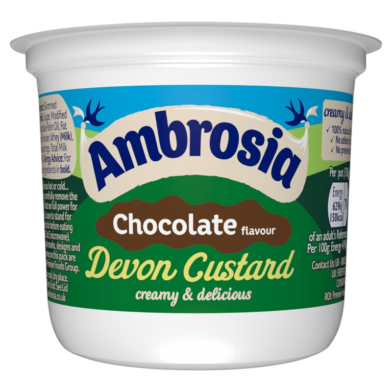 Chocolate Flavour Custard 150 g