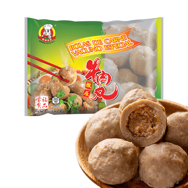 Meng Fu gevulde rundvleesballetjes 360 g voor Chinese fondue