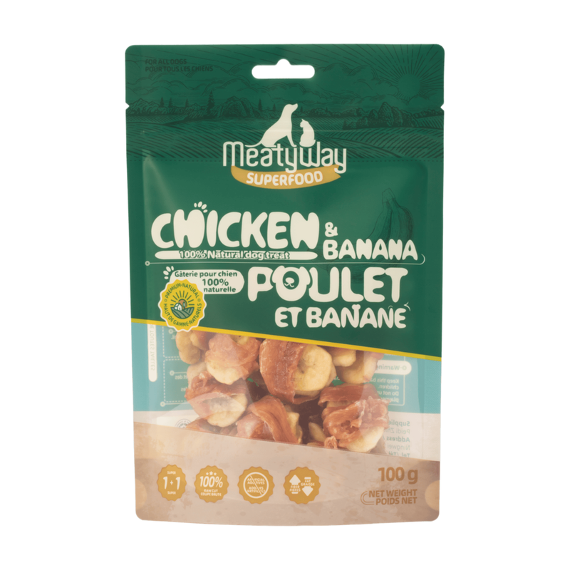 Meatyway Grain Chicken And Banana 100G