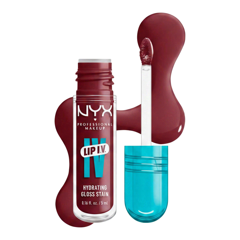 NYX Professional Makeup Lip IV Hydraterende Gloss-Stain - Tot 12 uur