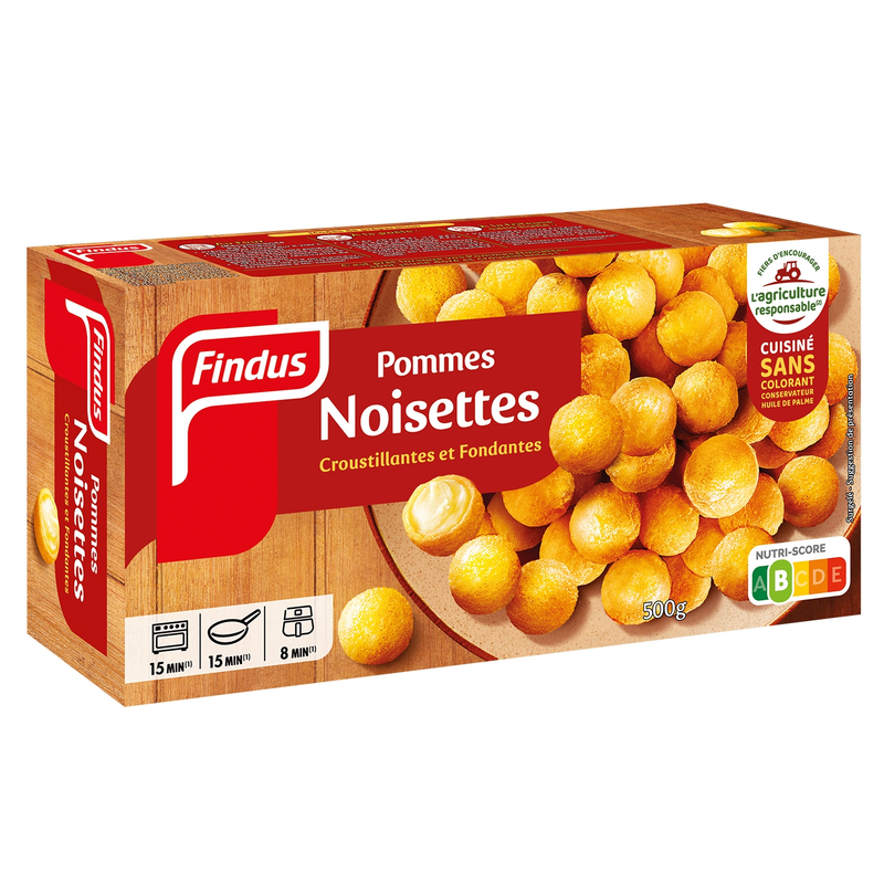 Findus pommes noisettes