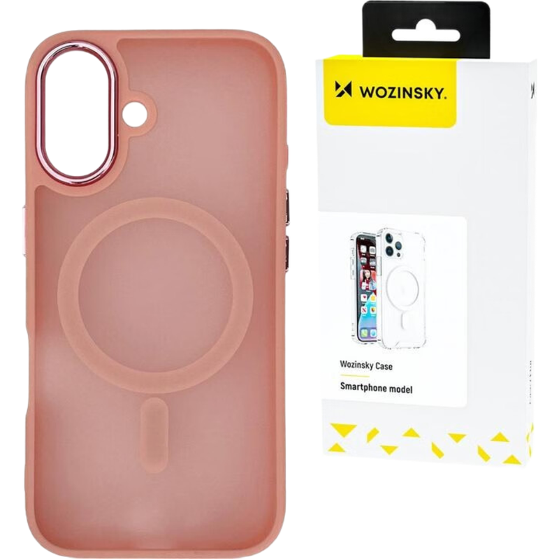 Wozinsky Fashion Case MagSafe für Samsung Galaxy S25 - Pink