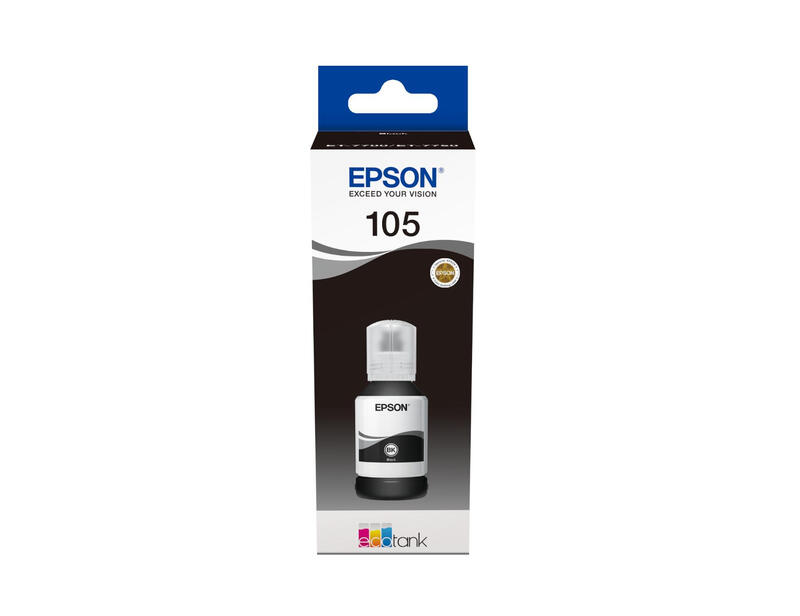 Epson 105 EcoTank pigmentzwart inktfles