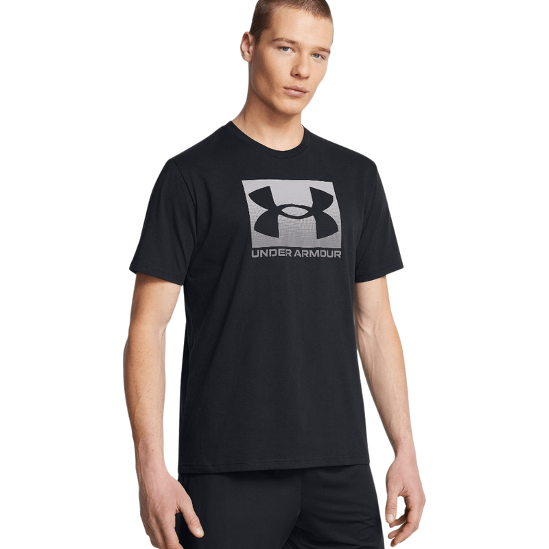 Under Armour Heren T-shirt Korte Mouwen Zwart Sportstyle Collectie M