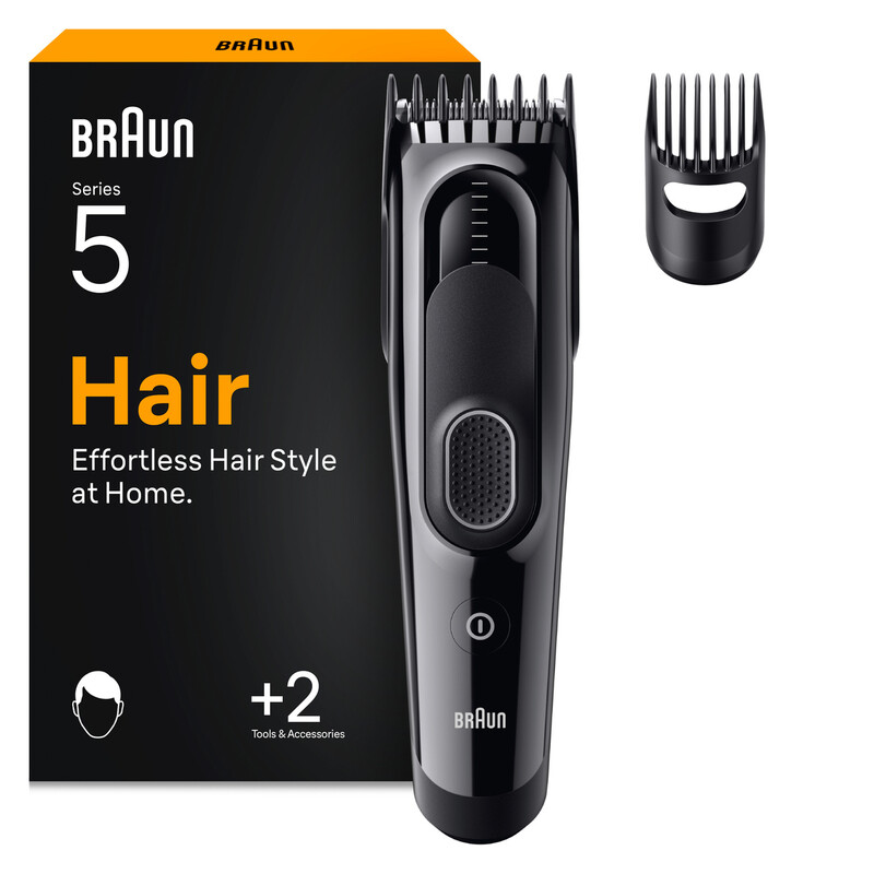 Braun Hair Clipper Series 5 - Haarschneidemaschine - Elektrorasierer - Schwarz - Bild 4