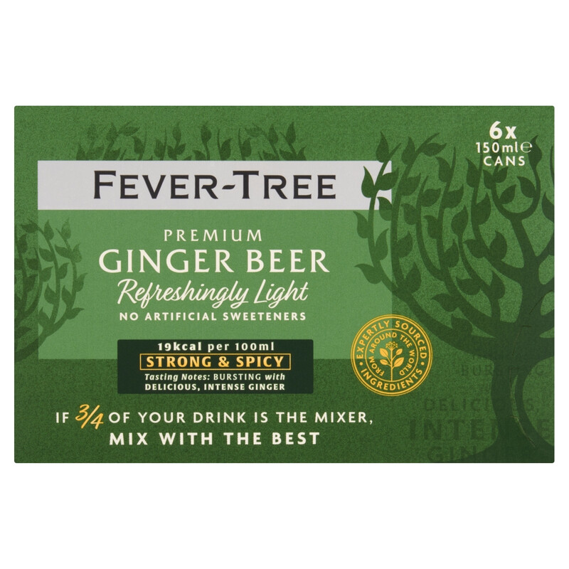 Premium ginger Beer 6 X 150ml