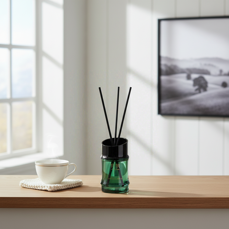Bamboe Breeze diffuser · premium editie geur: osmanthus amid clouds 18*5,5*5,5 cm