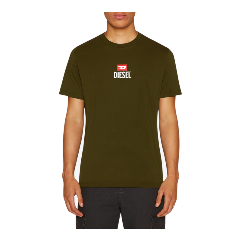 DIESEL T-JUST -SMALL-NEW D LOGO T-SHIRT XL
