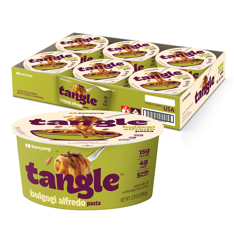 Tangle Bulgogi Cream Pasta Big Bowl (Case of 6 x 105g)