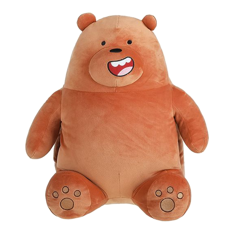 MINISO We Bare Bears Grizzly Plush Soft Toy