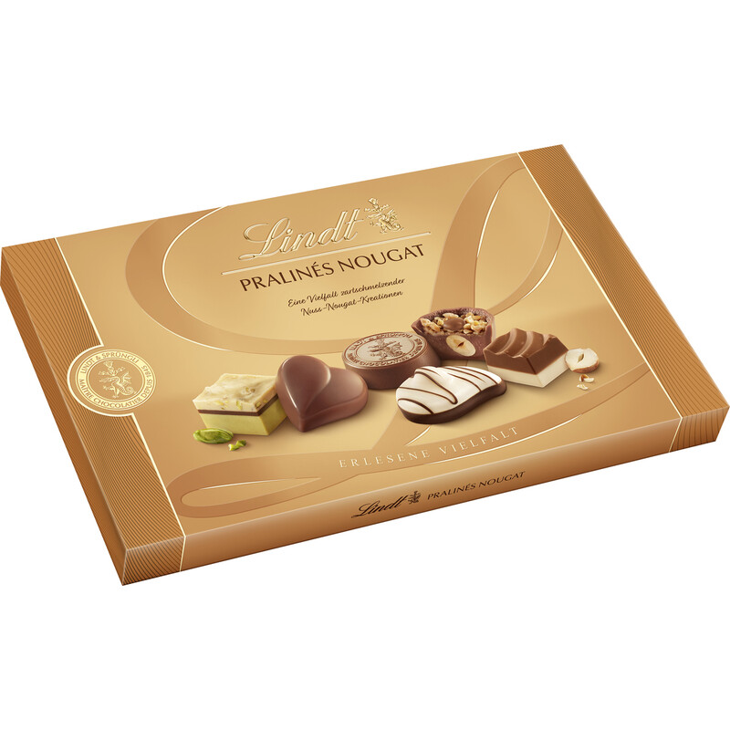 Lindt Für Kenner Nougat Pralinenmischung 200 g