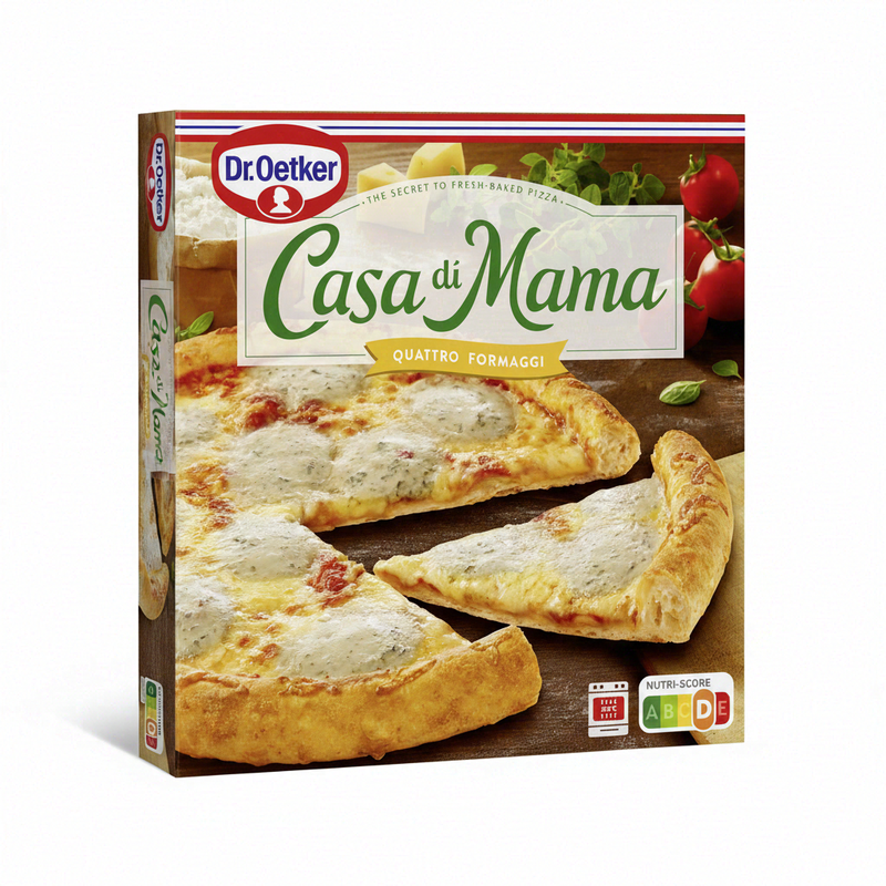 Dr. Oetker Casa Di Mama Quattro Formaggi Pizza - 410 g