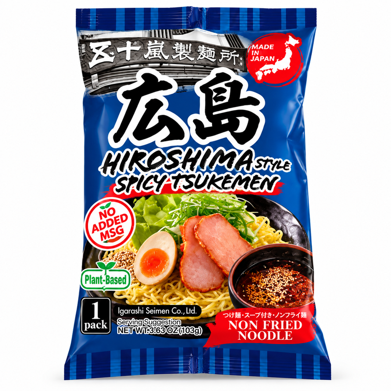 IRAGASHI SEIMEN Plantaardige Dipping Ramen 98 g