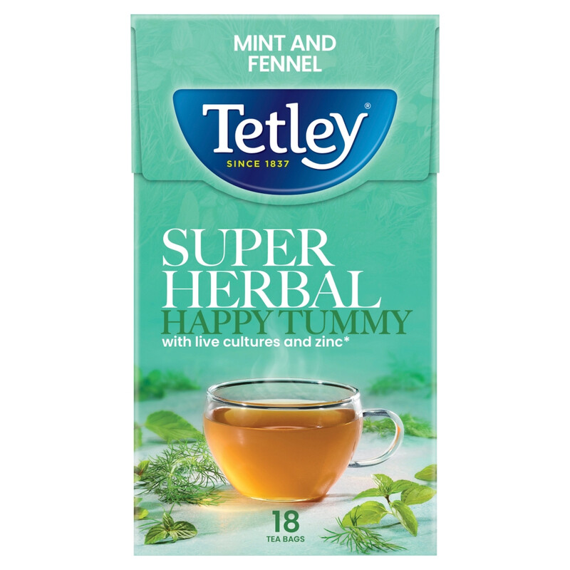 Super Herbal Digestion Mint & Fennel 18 Tea Bags