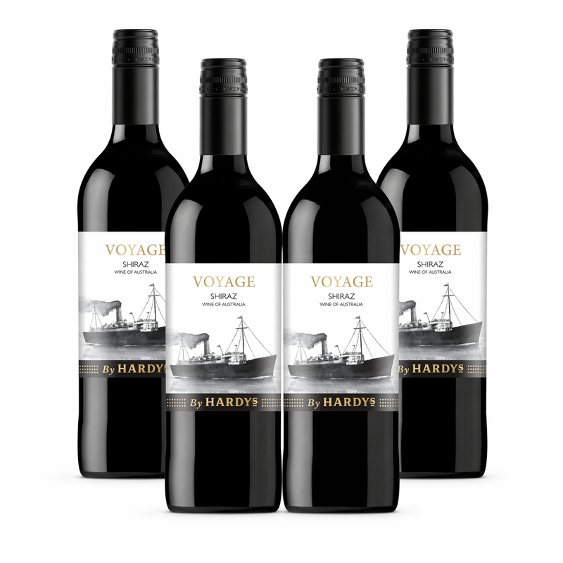 Case Deal - Hardys Voyage Shiraz 11% 75cl