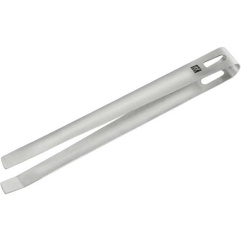 ZWILLING Küchenzange 26 cm, Polierte Edelstahl Speisezange, Ergonomischer gebogener Griff mit Hohlrelief, Spülmaschinenfestes Kochutensil zum Grillen, Servieren & Kochen