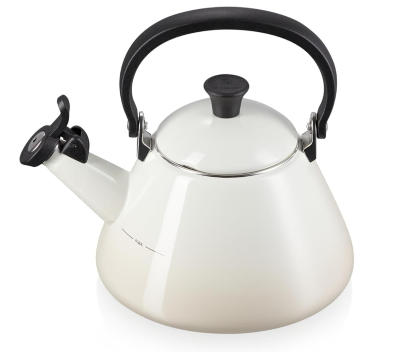 Le Creuset Wasserkocher, kegelförmig, 1,6 l, Crème Egg
