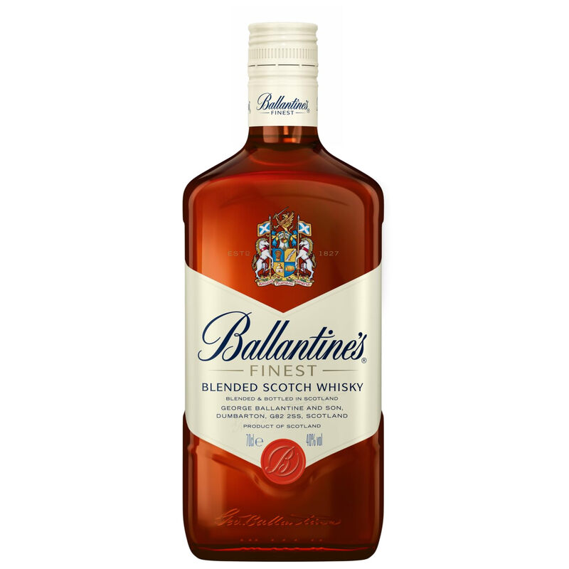 Whisky Blended Scotch Finest Ballantine' La Bouteille De 70cl - vue 2
