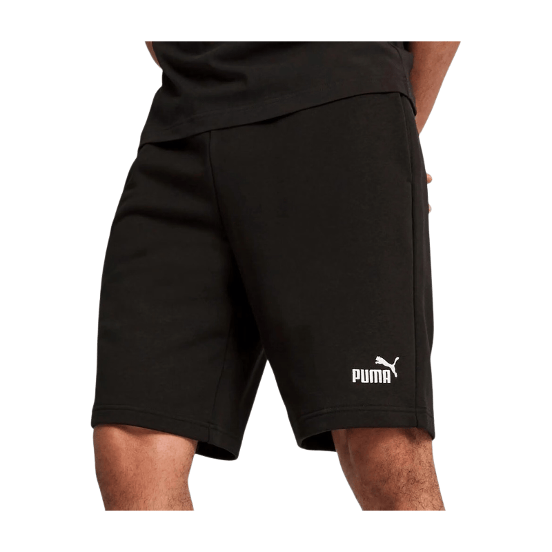 PUMA Heren Shorts Zwart PUMA ESS No. 1 Logo Collection L