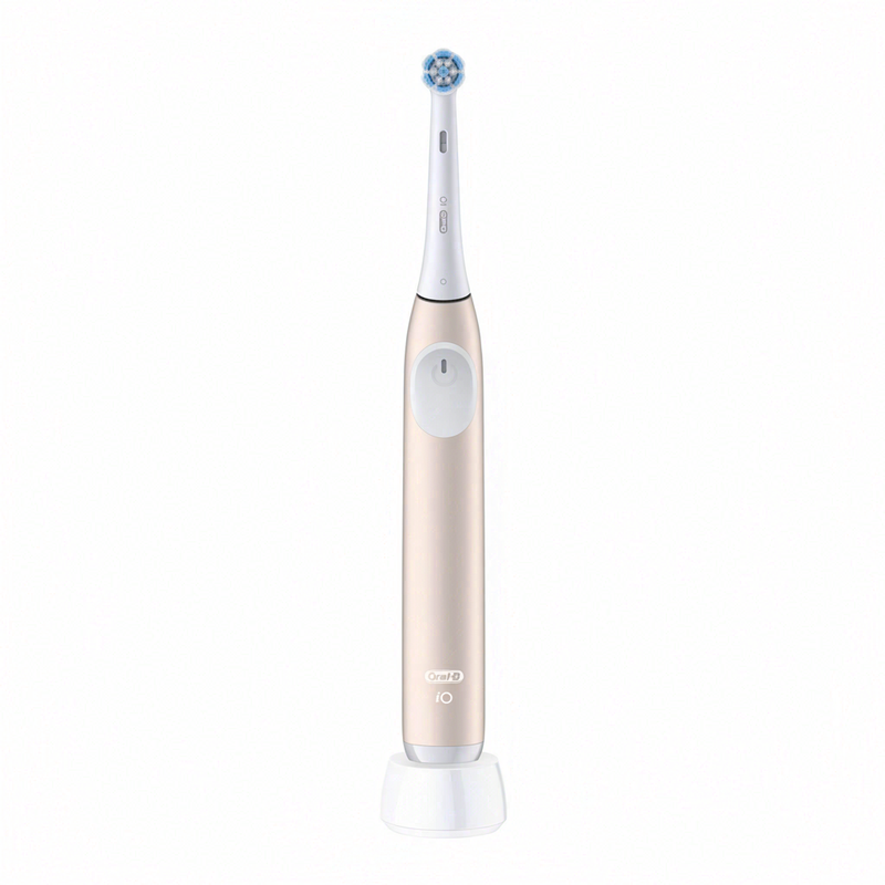 Oral-B iO Series 2 Elektrische Zahnbürste: Intelligenter Andrucksensor, 3 Modi, 2-Min-Timer, Lithium-Ionen-Akku - Pink