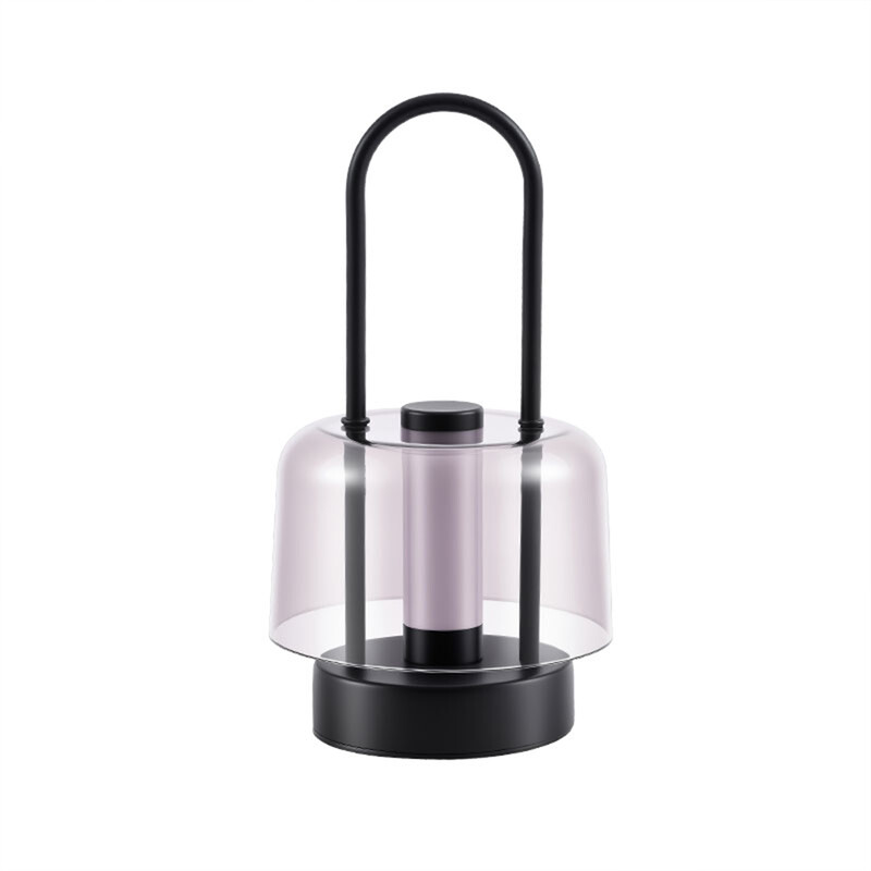 Asbakvormige draagbare lamp