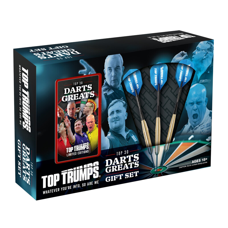 Darts Top Trumps Gift Set