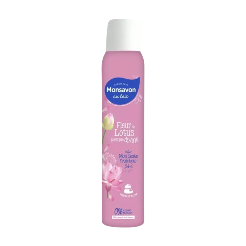 Déodorant Spray Anti transpirant Fleur De Lotus Monsavon Le Spray - vue 2