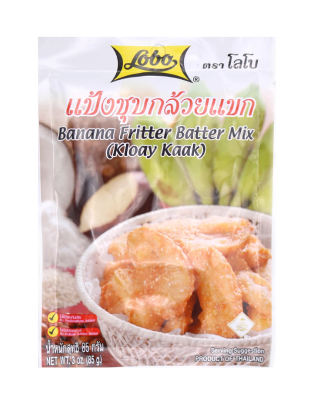 Banana Fritter Batter Mix (Kloay Kaak) 85g