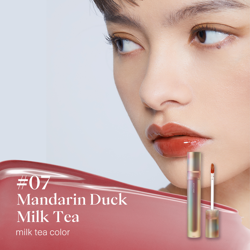 Joocyee glanzende lipgloss 07 melkthee
