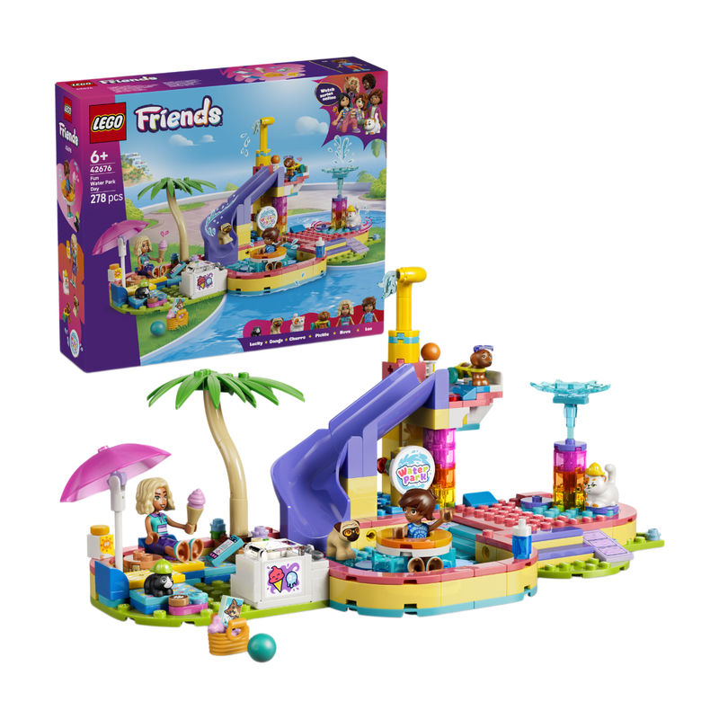 LEGO® Friends Speelset Bouwspeelgoed Dag in het Waterpark 42676