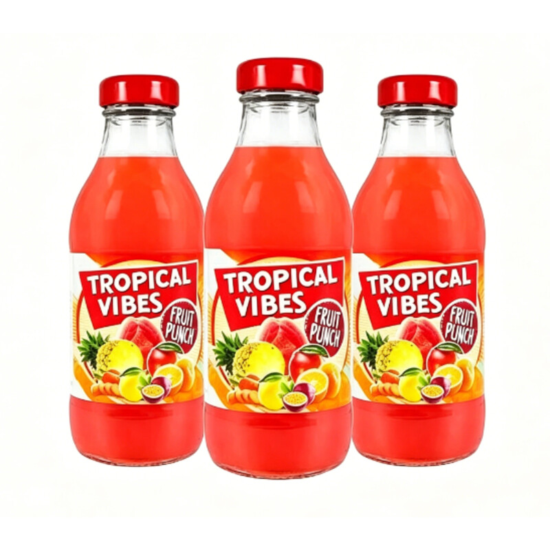 Tropical Vibes Fruit Punch Drink 300ml x 3pcs