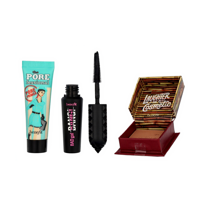 Benefit Icons Makeup Set 14g – Miniatur-Essentials für makellose Haut
