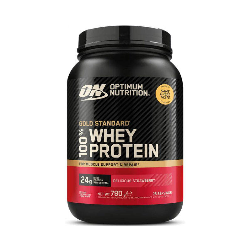 Optimum Nutrition Gold Standard 100% Whey - 780 g - Leckerer Erdbeergeschmack
