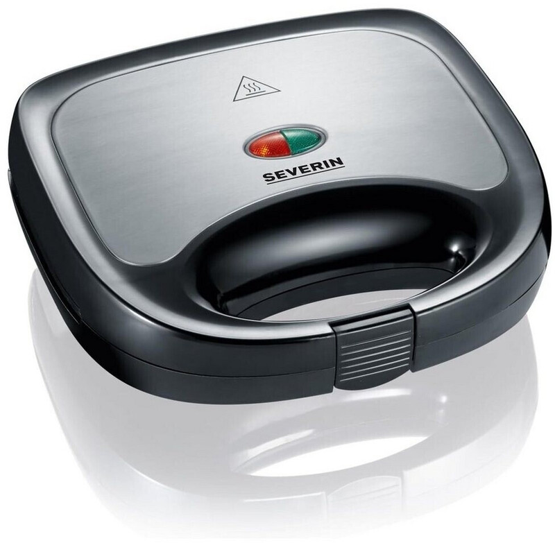Severin Sandwichmaker SA2969 EDS/SW Gebürsteter Toaster 4008146015144