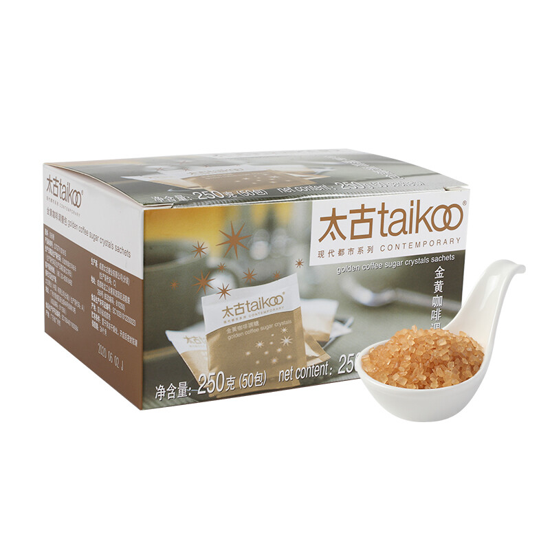 Golden Coffee Sugar Crystals Sachets 250g