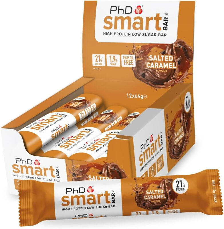Smart Protein Bar Salted Caramel Flavour - 12 x 64g