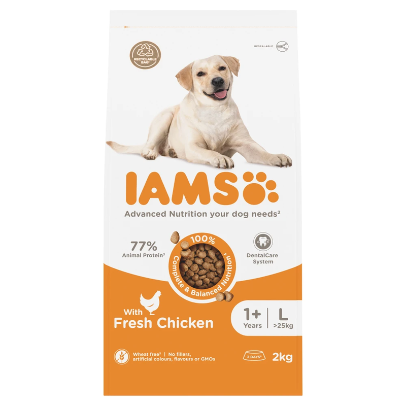 Adult Dog Complete & Balanced Nutrition with Fresh Chicken 1+ Years 2kg