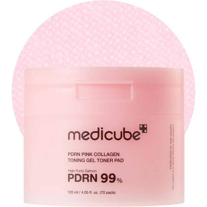 medicube PDRN Pink Collagen Gel Toner Pads (70 Stück)