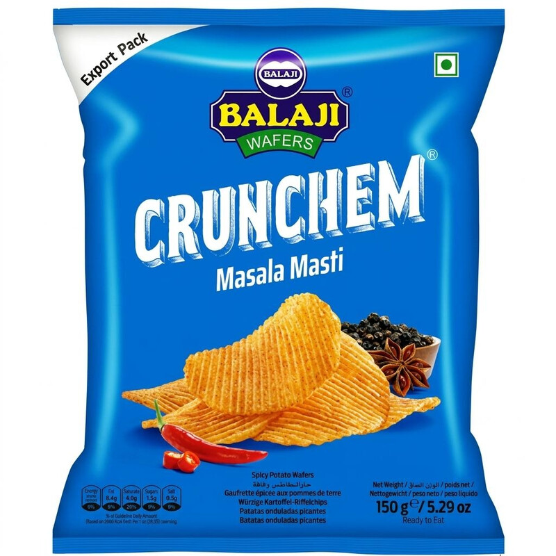 Balaji Crunchem Scharfe Waffeln 45 g