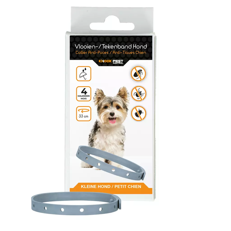Knock Pest Bande anti-puces et tiques pour chien 33 cm