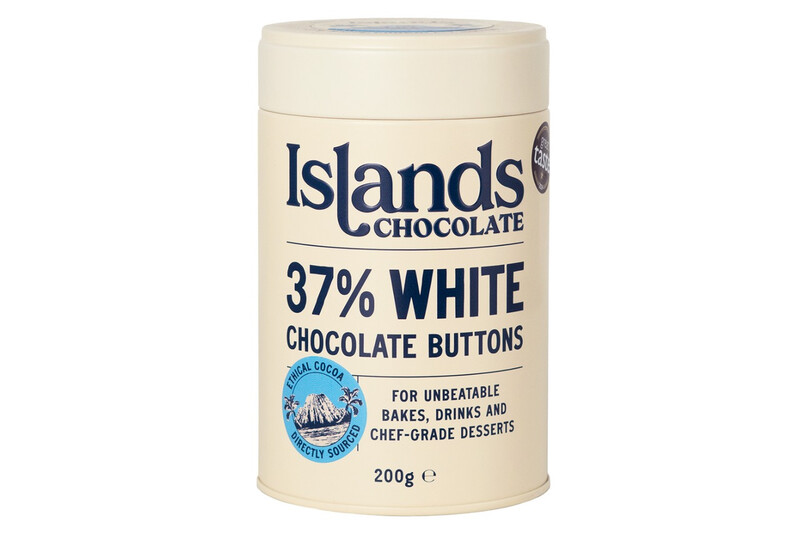 Chocolate 37% White Chocolate Buttons 200g
