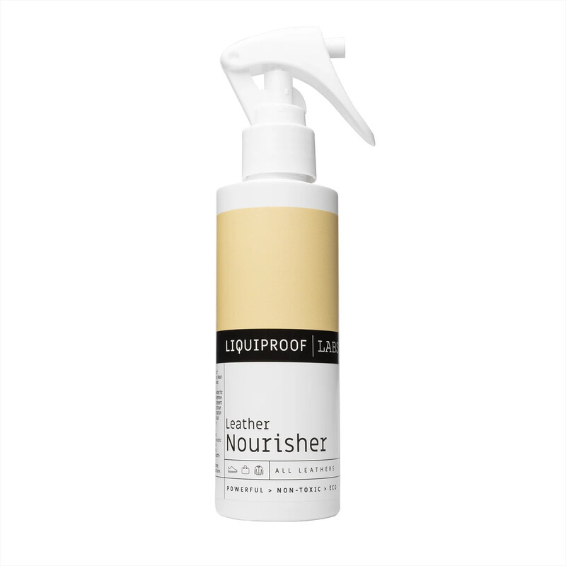 Liquiproof LABS Leather Nourisher 125ml cleaner conditioning lotion handbags shoes trainers sofas
