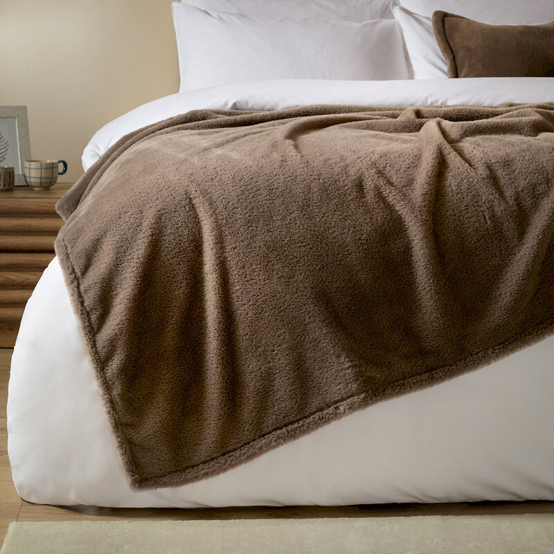 Throw Kallu Mocha 130x180cm