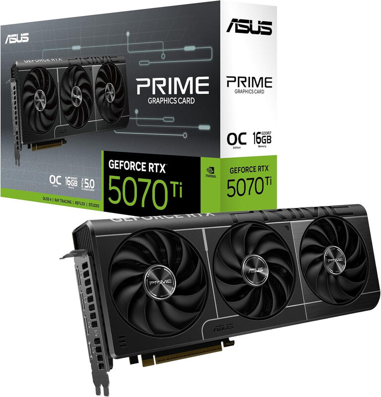 VGA PCIE16 RTX5070TI 16GB PRIME-RTX5070TI-O16G ASUS