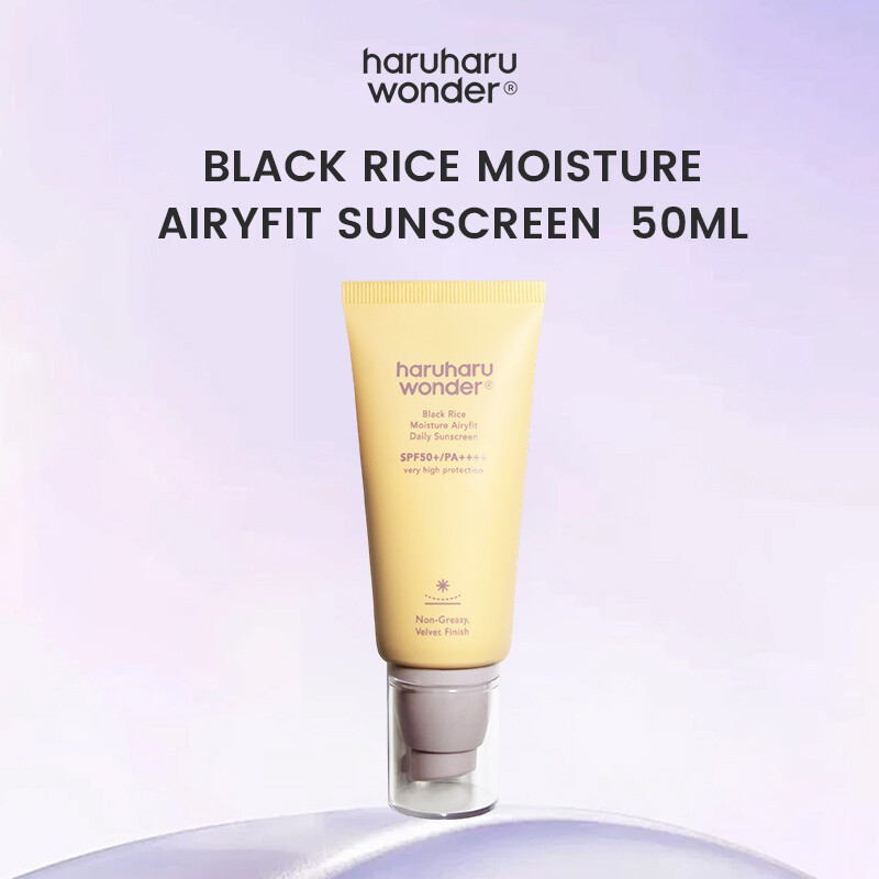 Haruharu Wonder Black Rice Moisture Airyfit Daily Sunscreen SPF50+ PA++++ 50 ml
