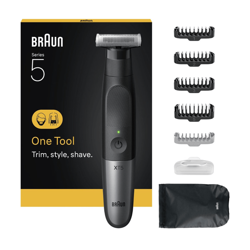 Braun Serie X XT5100 trimmer voor gezichts- en lichaamshaar