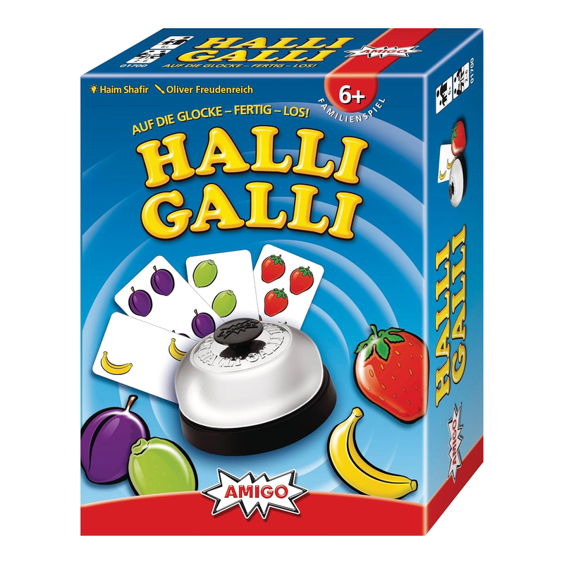 AMIGO Spiel + Freizeit 1700 Halli Galli. Auf die Glocke fertig los