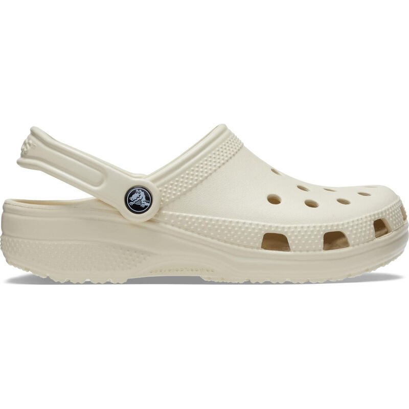 Crocs Classic Clog Herrenschuhe in Bone, Farbe: Beige, Größen 43-44, bequeme und leichte Freizeitschuhe für Männer.