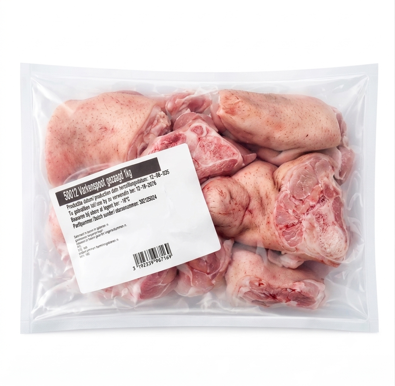 HVC Schweinefüße, in Stücke geschnitten, 1 kg