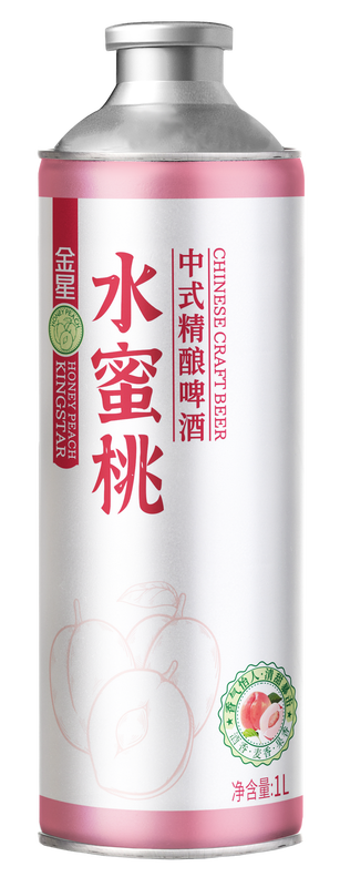 Craft Beer, Water Peach Flavor